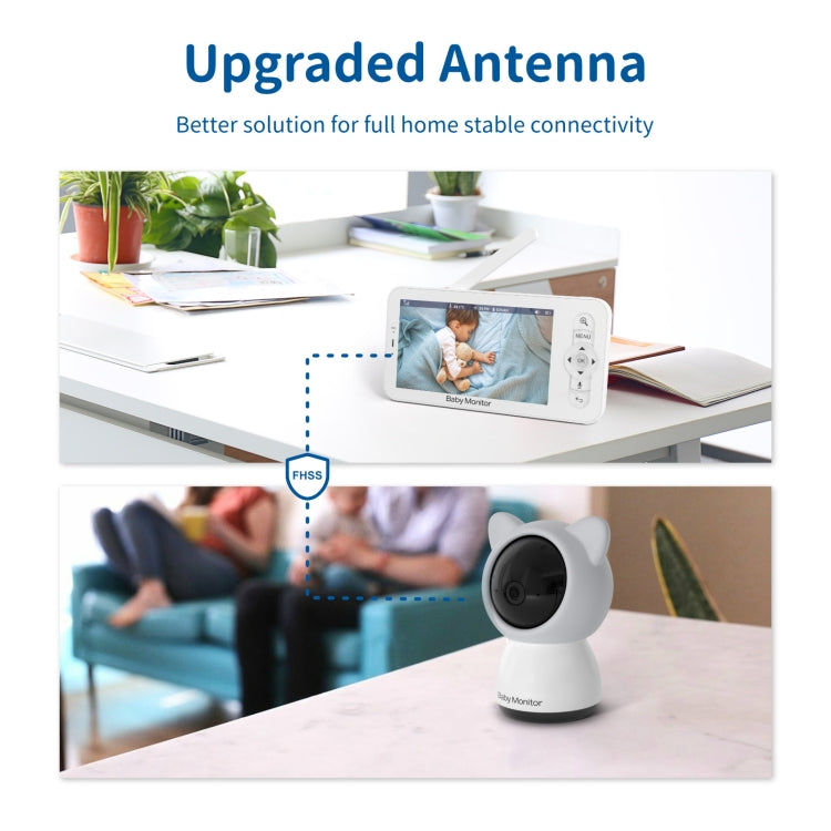 5 Inch HD Baby Monitor Wireless Wifi Baby Care Camera, EU Plug, US Plug, UK Plug, AU Plug 5 Inch HD Baby Monitor Wireless Wifi Baby Care Camera, EU Plug, US Plug, UK Plug, AU Plug